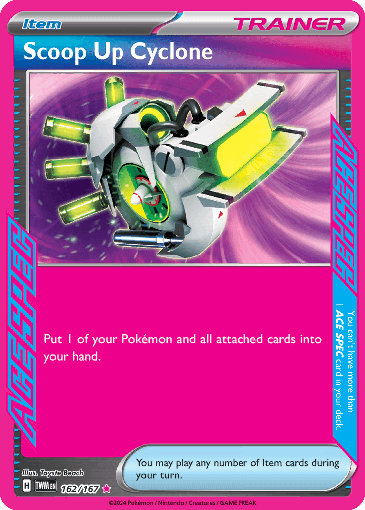 Scoop Up Cyclone, 162/167, Standard