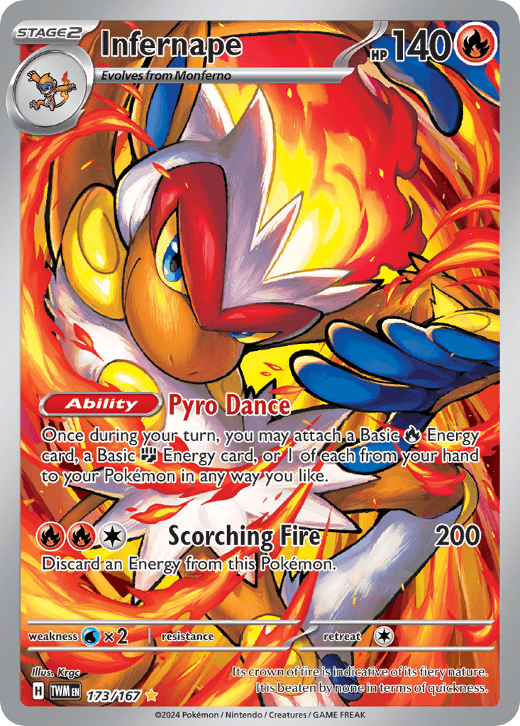Infernape, 173/167, Standard