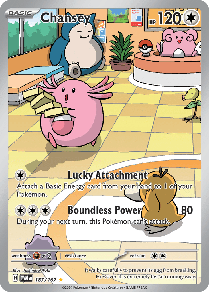 Chansey, 187/167, Standard