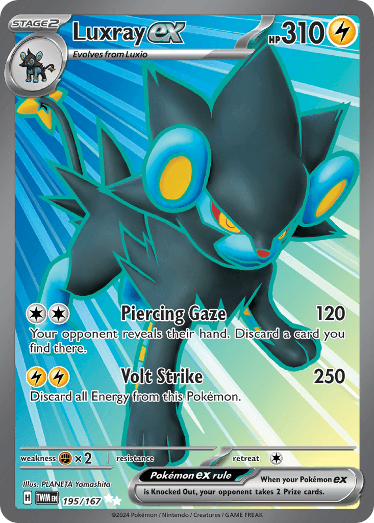 Luxray ex, 195/167, Standard
