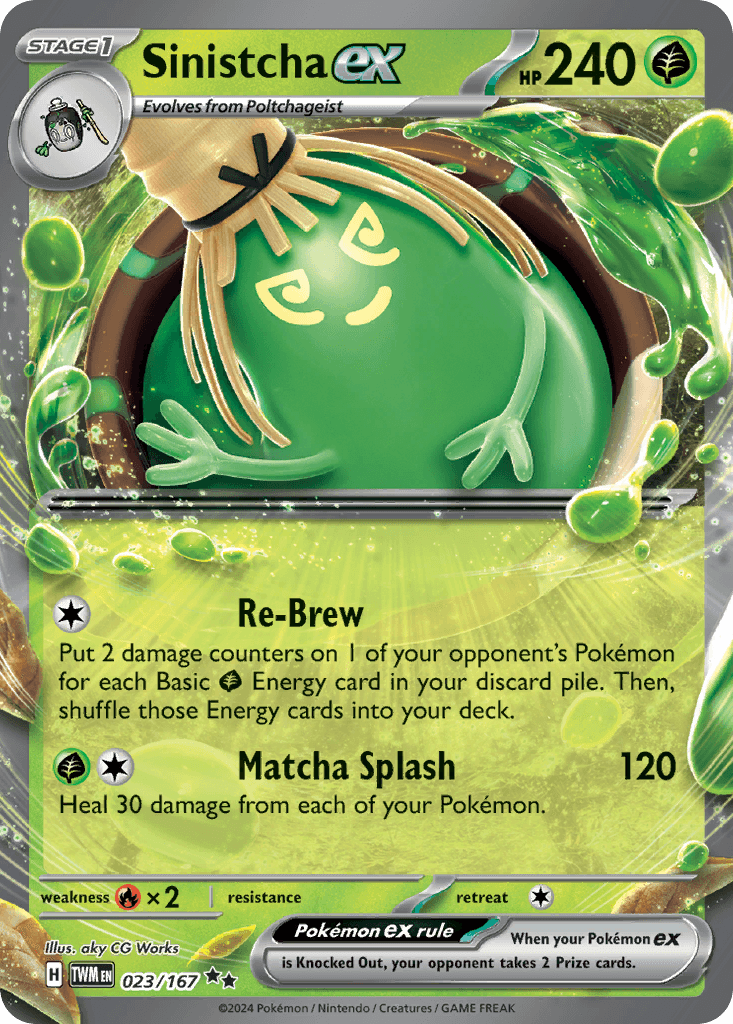 Sinistcha ex, 23/167, Standard