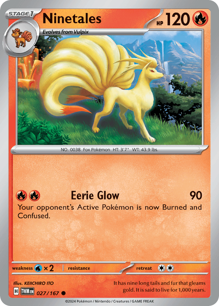 Ninetales, 27/167, Standard