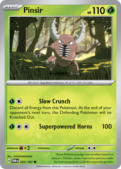 Pinsir, 3/167, Standard