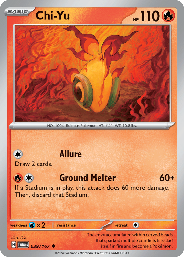 Chi-Yu, 39/167, Standard