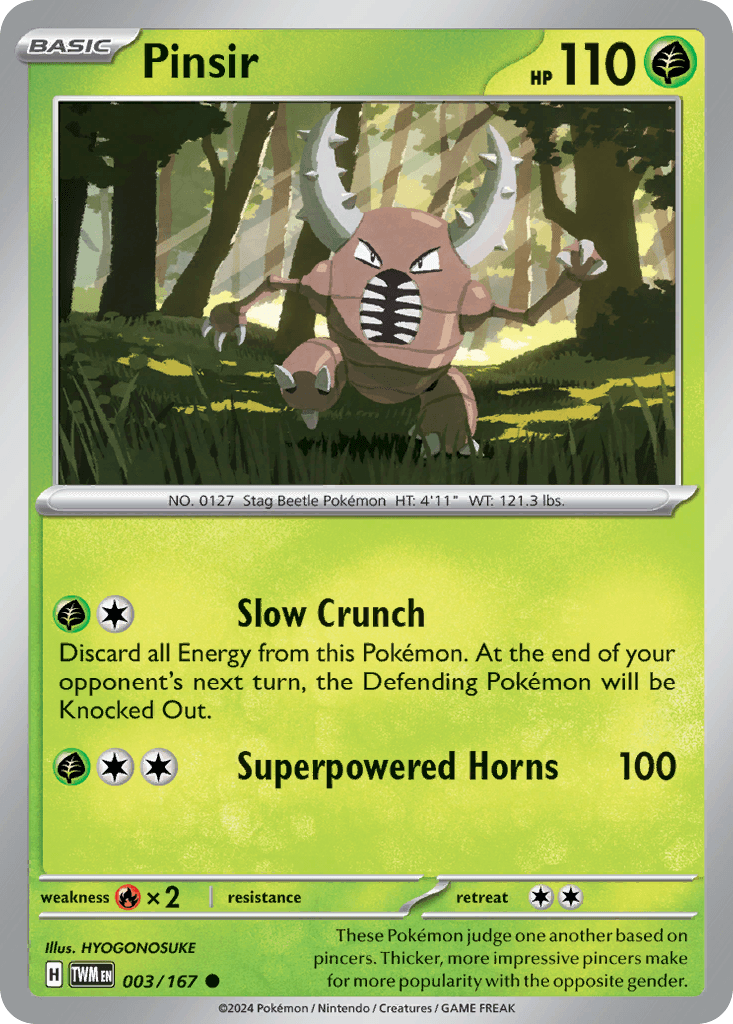 Pinsir, 3/167, Standard