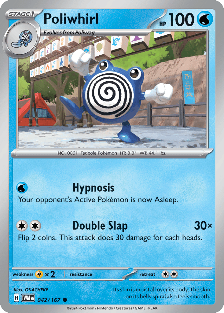 Poliwhirl, 42/167, Standard