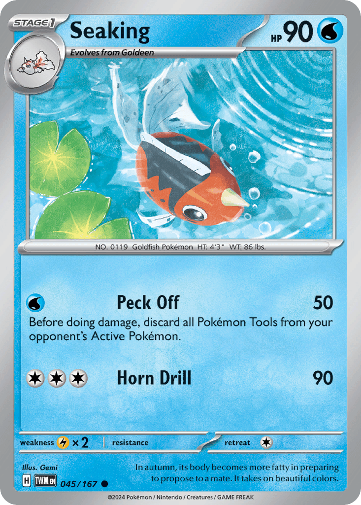 Seaking, 45/167, Standard