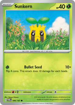 Sunkern, 6/167, Standard