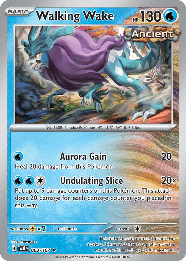 Walking Wake, 63/167, Standard