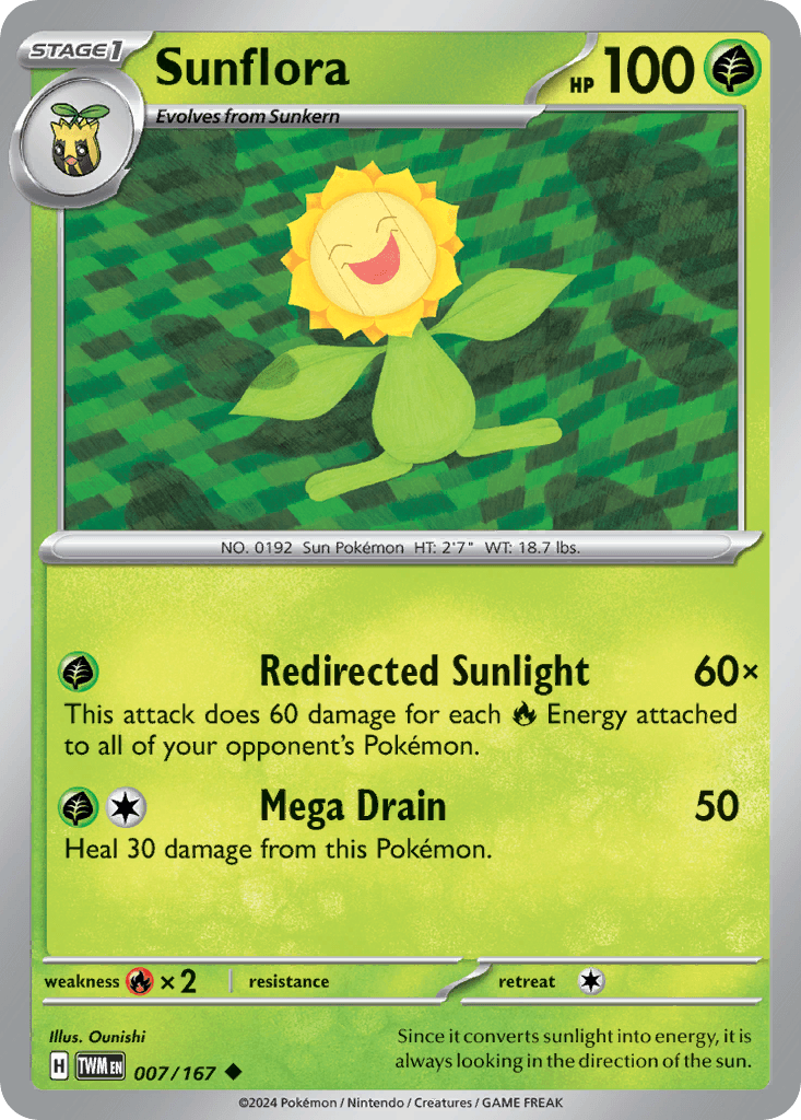 Sunflora, 7/167, Standard