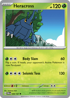 Heracross, 8/167, Standard