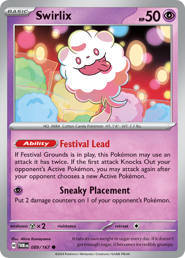 Swirlix, 89/167, Standard