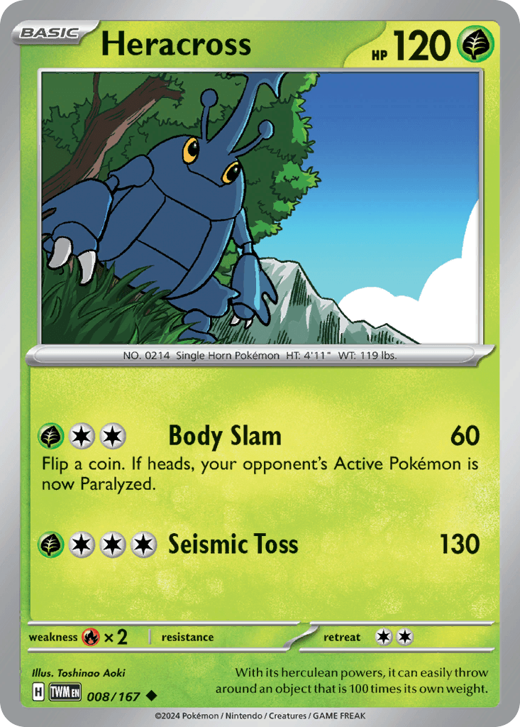 Heracross, 8/167, Standard
