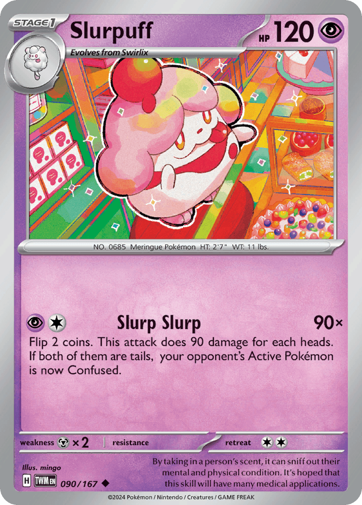 Slurpuff, 90/167, Standard