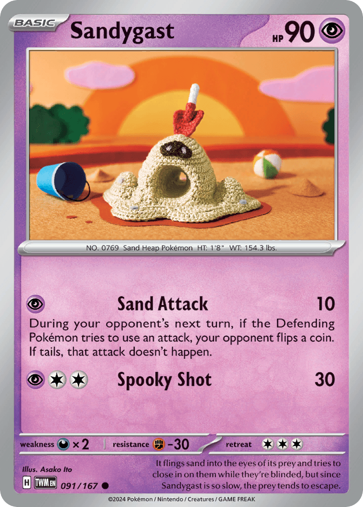 Sandygast, 91/167, Standard
