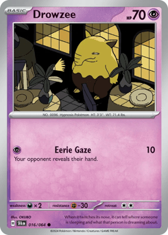 Drowzee, 16/64, Standard