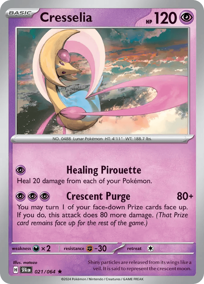 Cresselia, 21/64, Standard