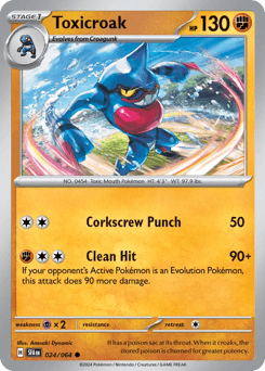 Toxicroak, 24/64, Standard