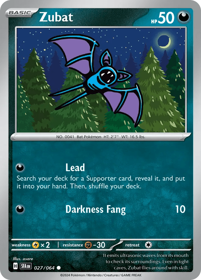 Zubat, 27/64, Standard