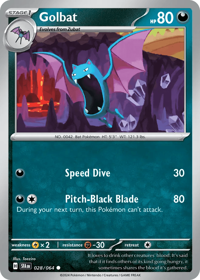 Golbat, 28/64, Standard
