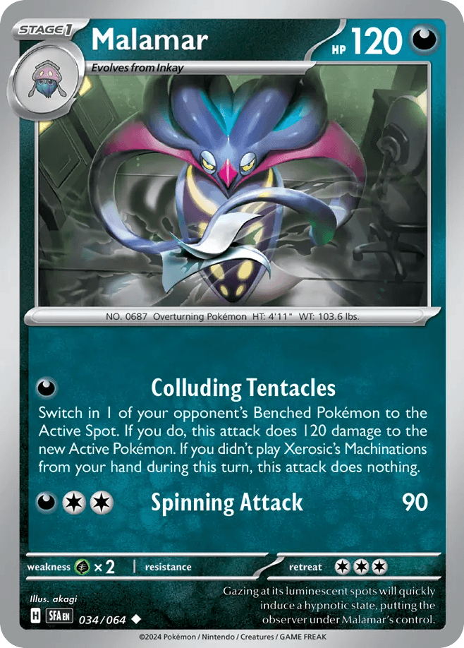 Malamar, 34/64, Standard