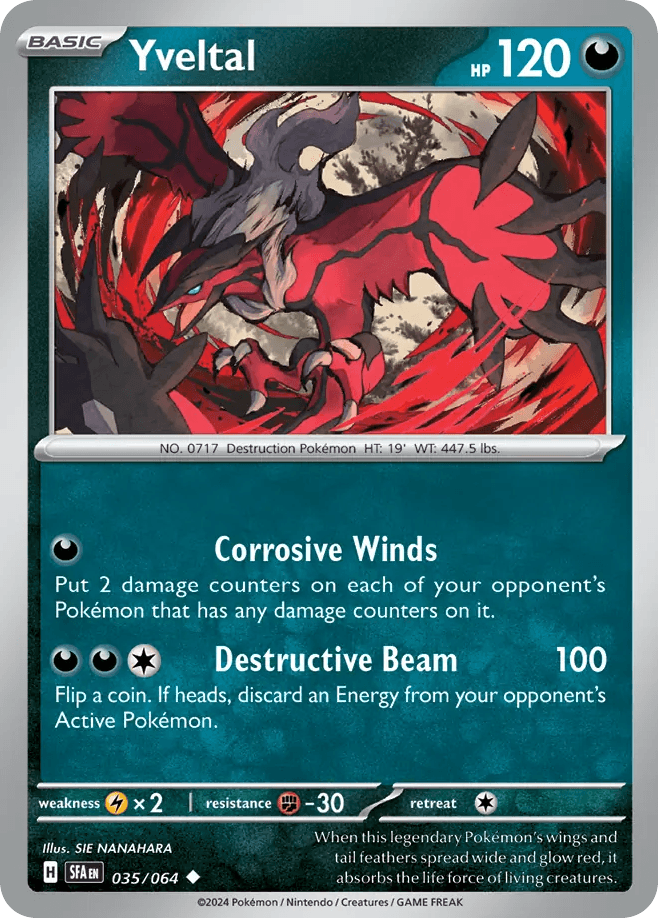 Yveltal, 35/64, Standard