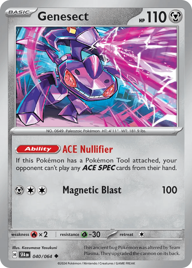 Genesect, 40/64, Standard