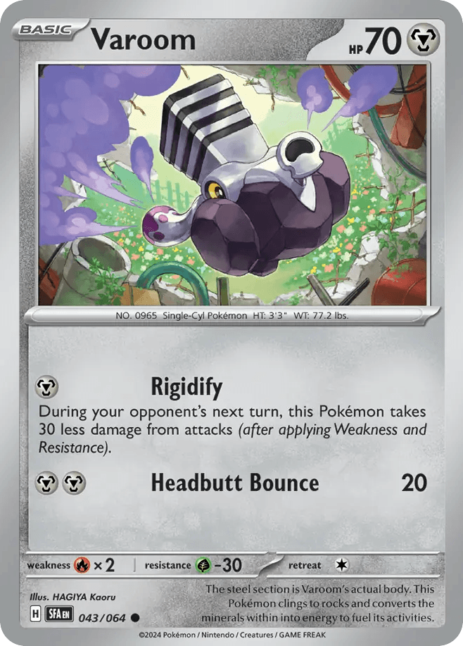 Varoom, 43/64, Standard