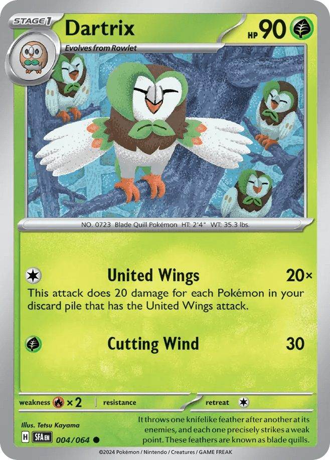 Dartrix, 4/64, Standard