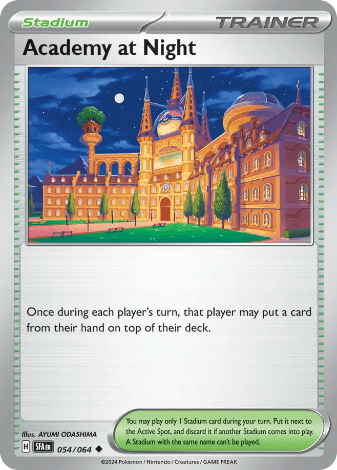 Academy at Night, 54/64, Standard