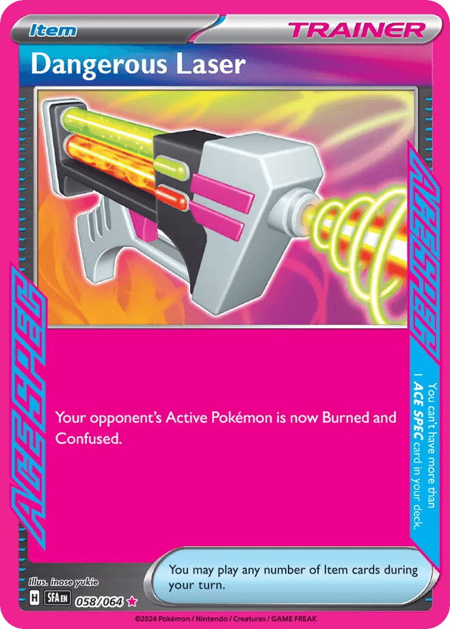 Dangerous Laser, 58/64, Standard