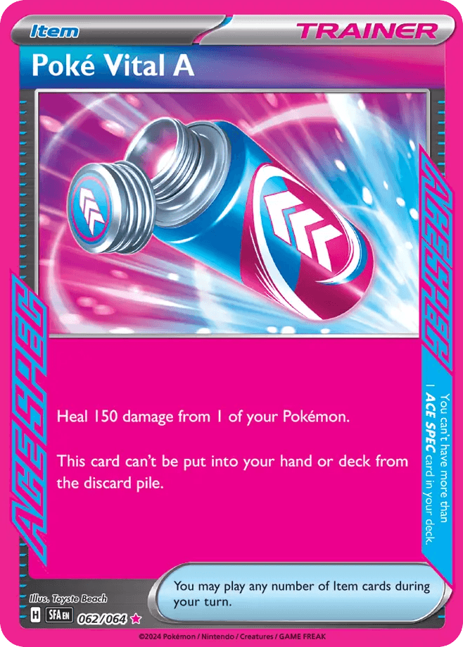 Poké Vital A, 62/64, Standard