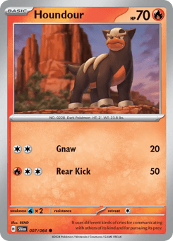 Houndour, 7/64, Standard