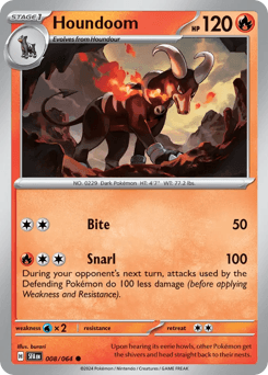 Houndoom, 8/64, Standard