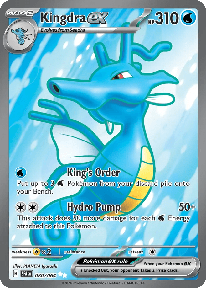 Kingdra ex, 80/64, Standard