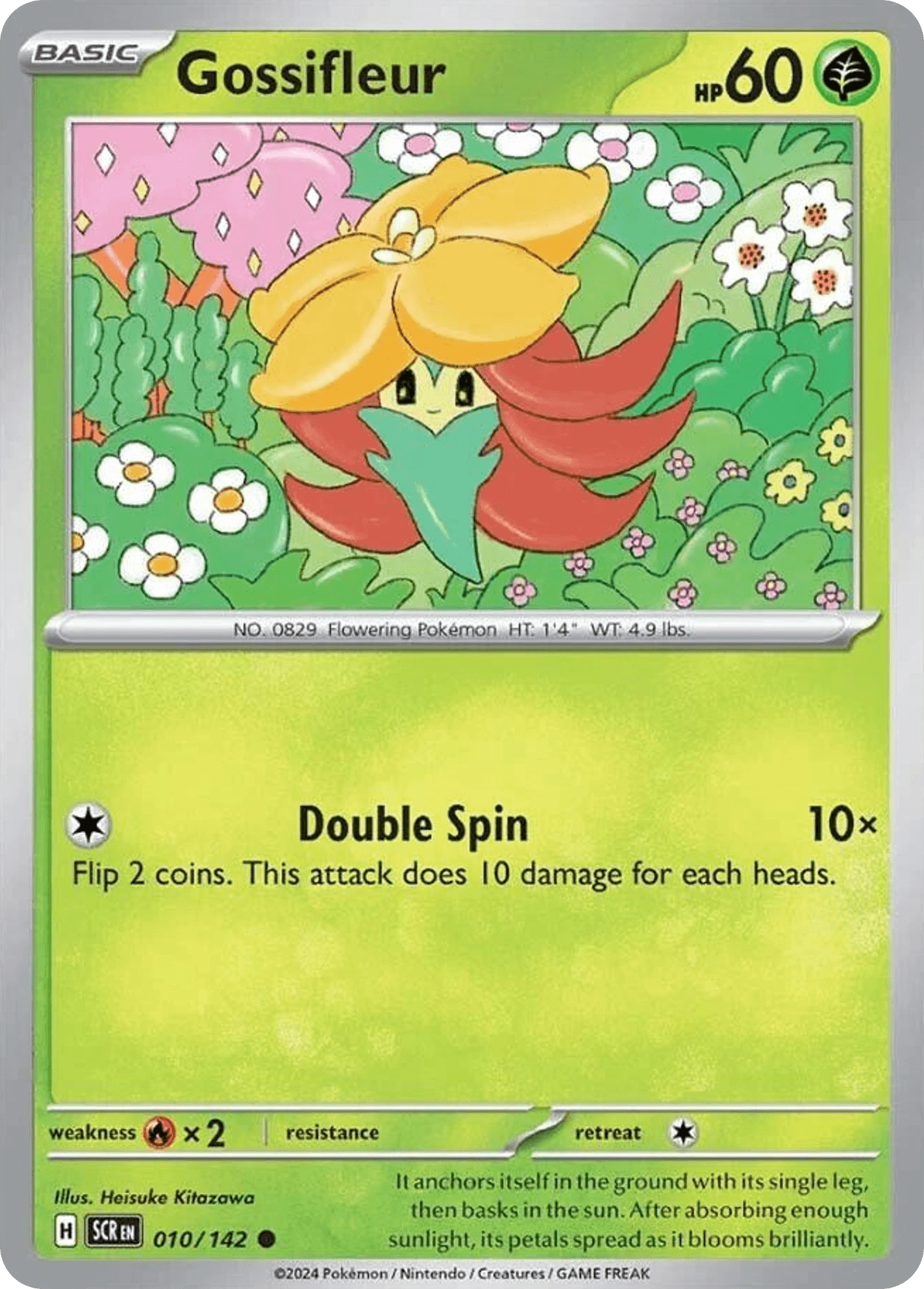 Gossifleur, 10/142, Standard