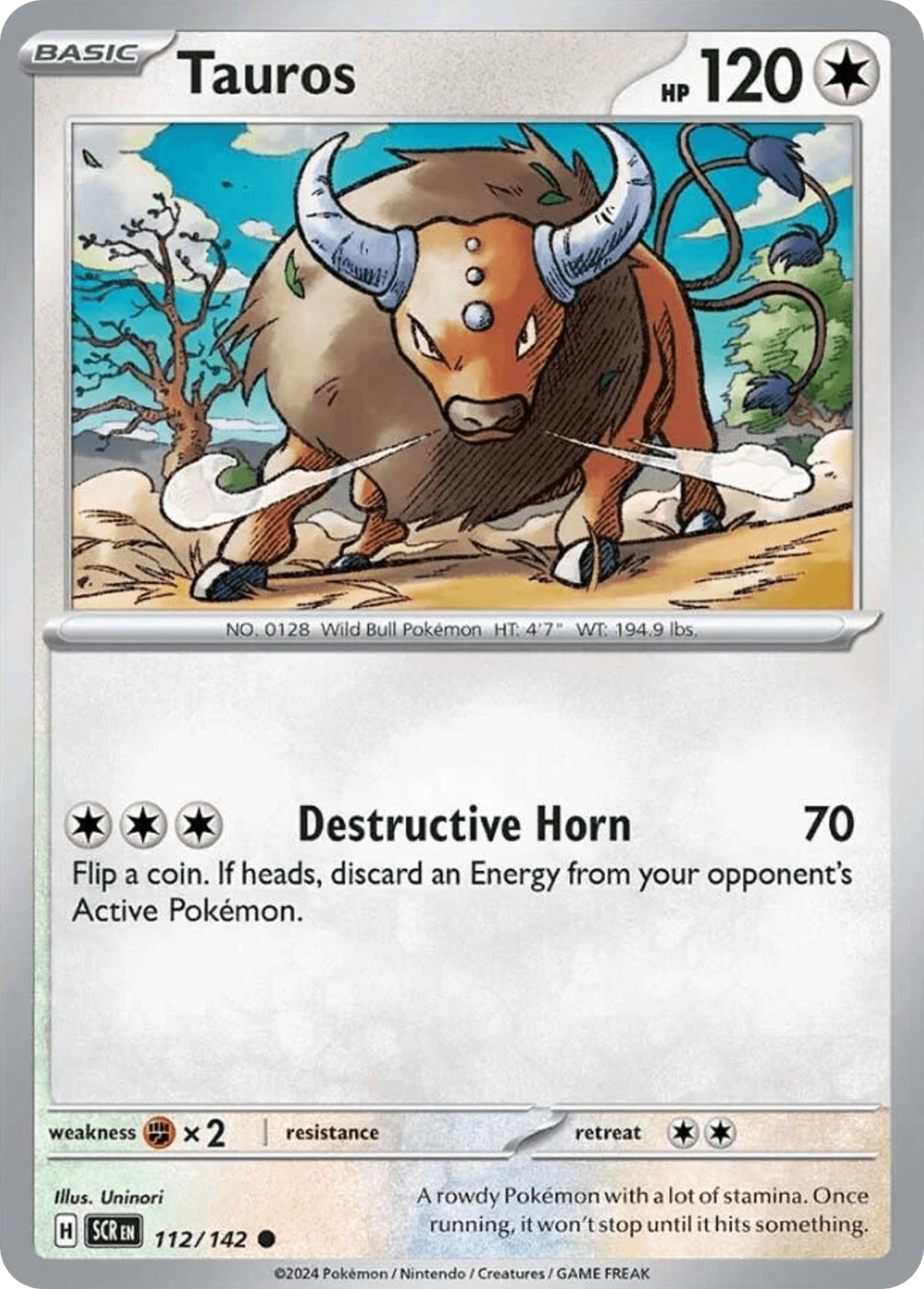 Tauros, 112/142, Standard