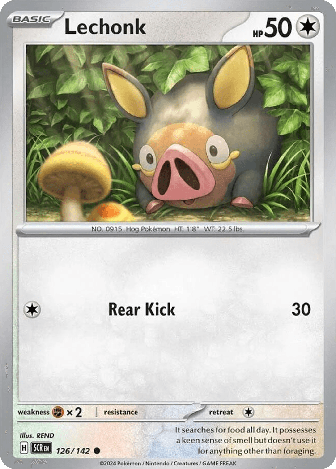 Lechonk, 126/142, Standard