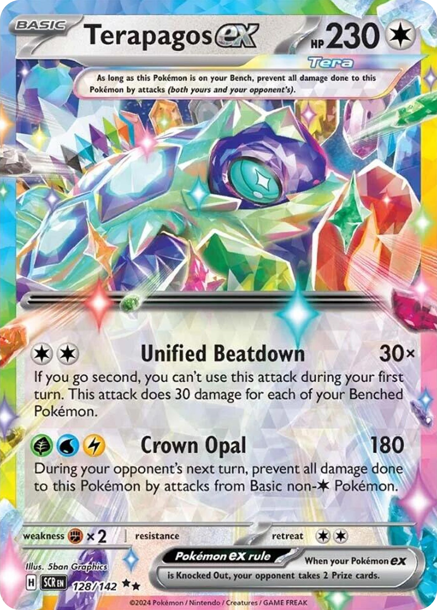 Terapagos ex, 128/142, Standard