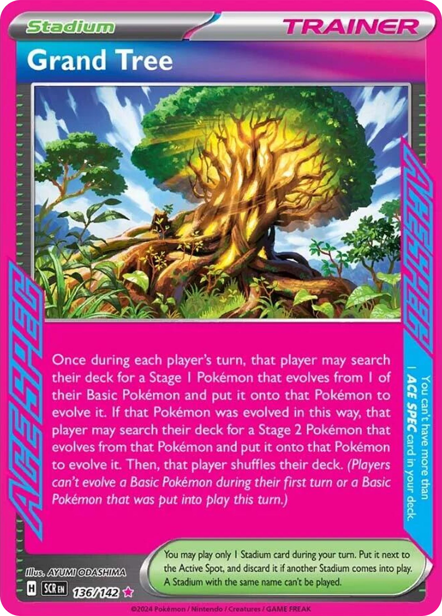 Grand Tree, 136/142, Standard