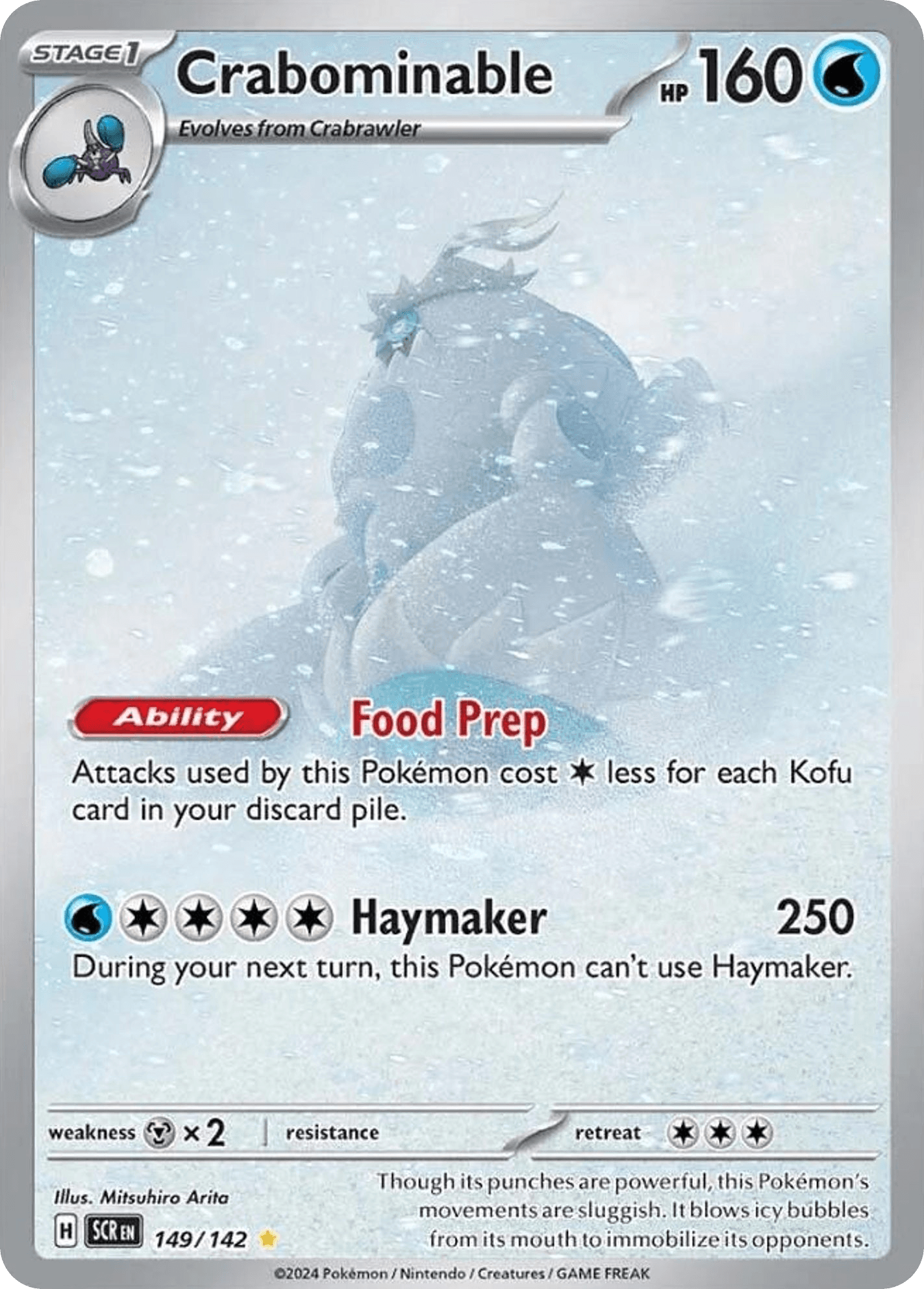 Crabominable, 149/142, Standard