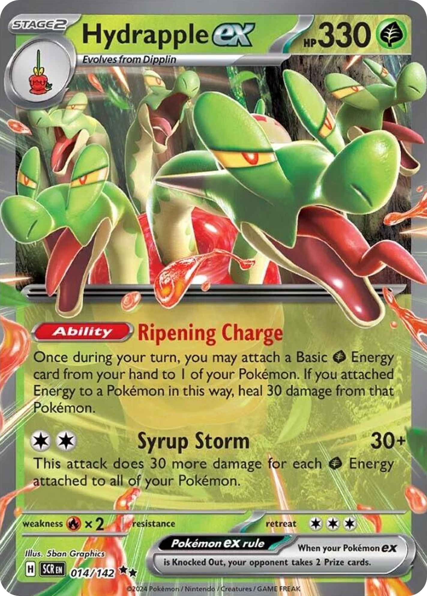 Hydrapple ex, 14/142, Standard