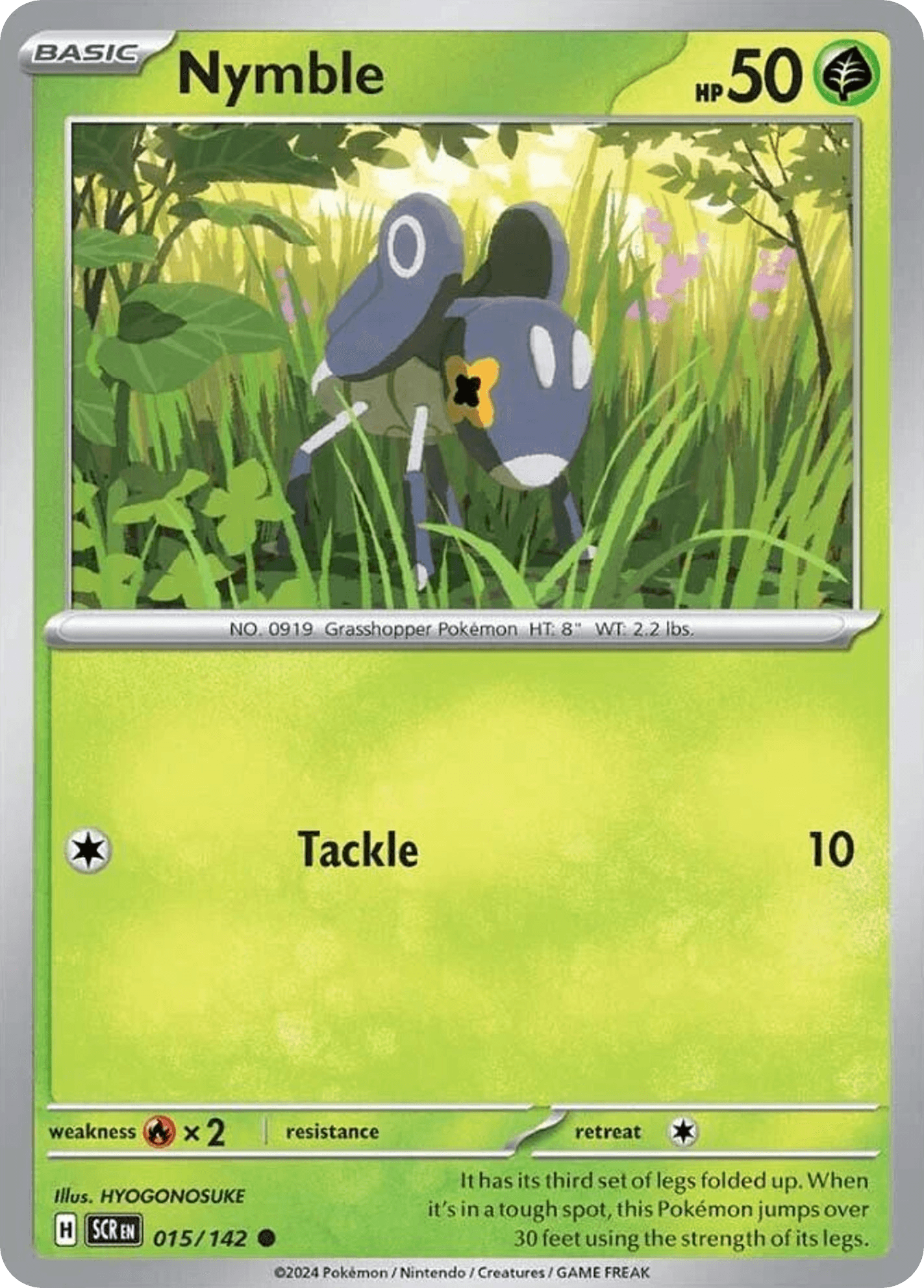 Nymble, 15/142, Standard