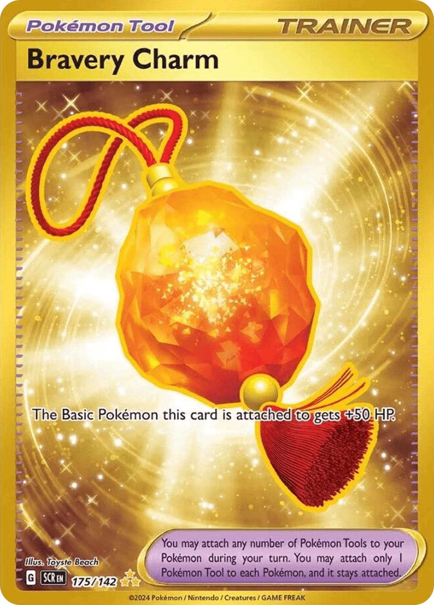 Bravery Charm, 175/142, Standard
