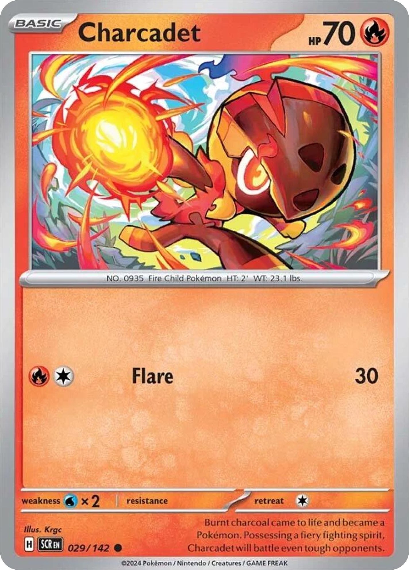 Charcadet, 29/142, Standard