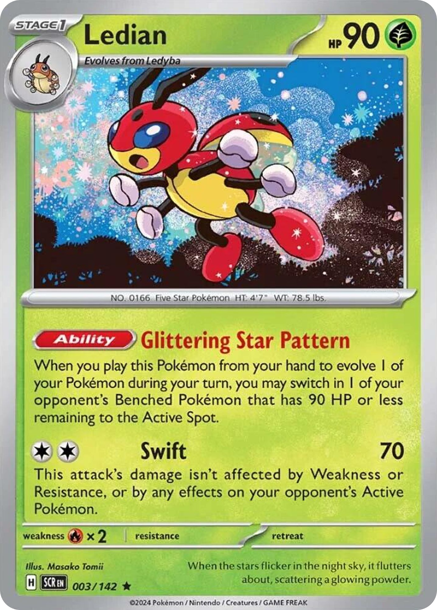 Ledian, 3/142, Standard