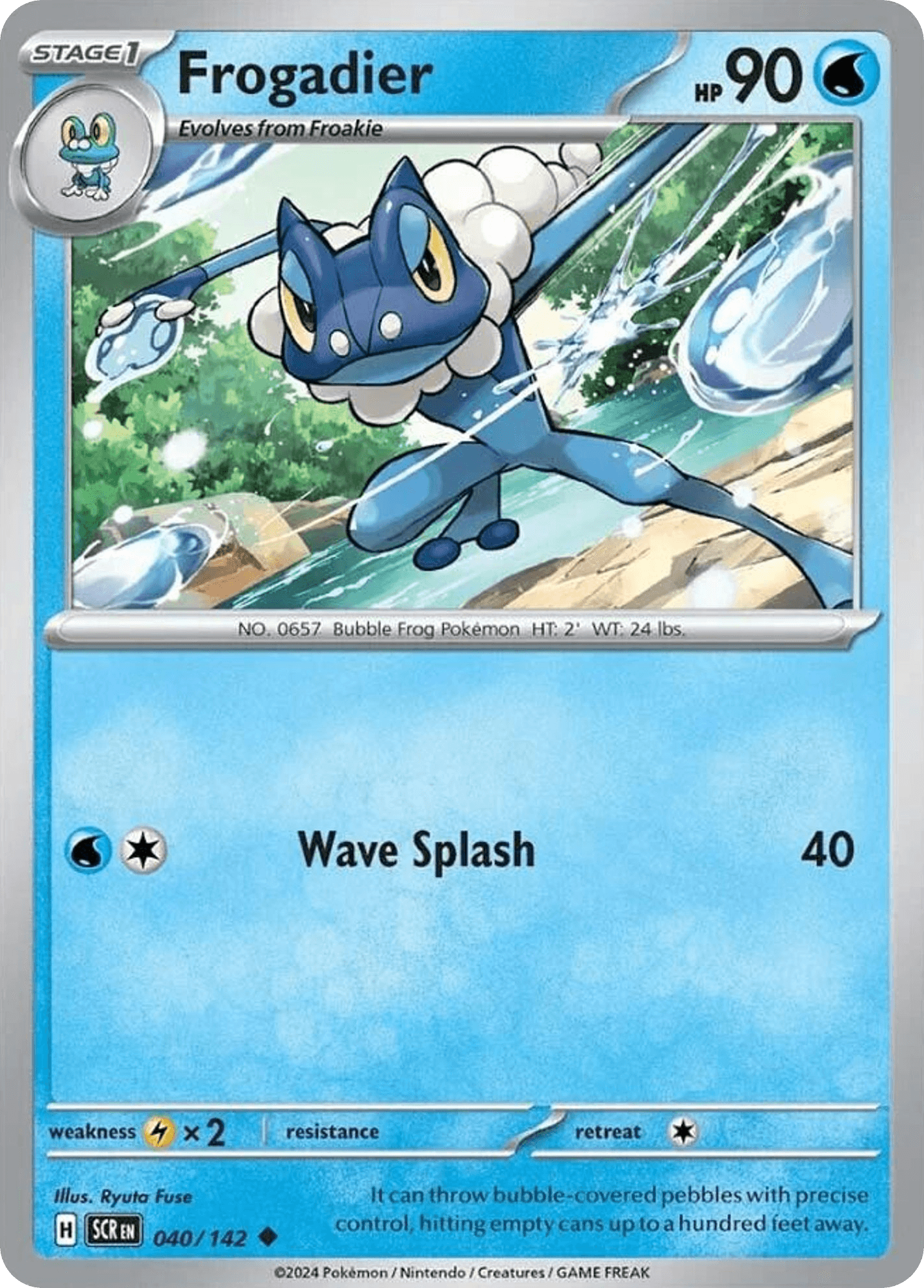 Frogadier, 40/142, Standard