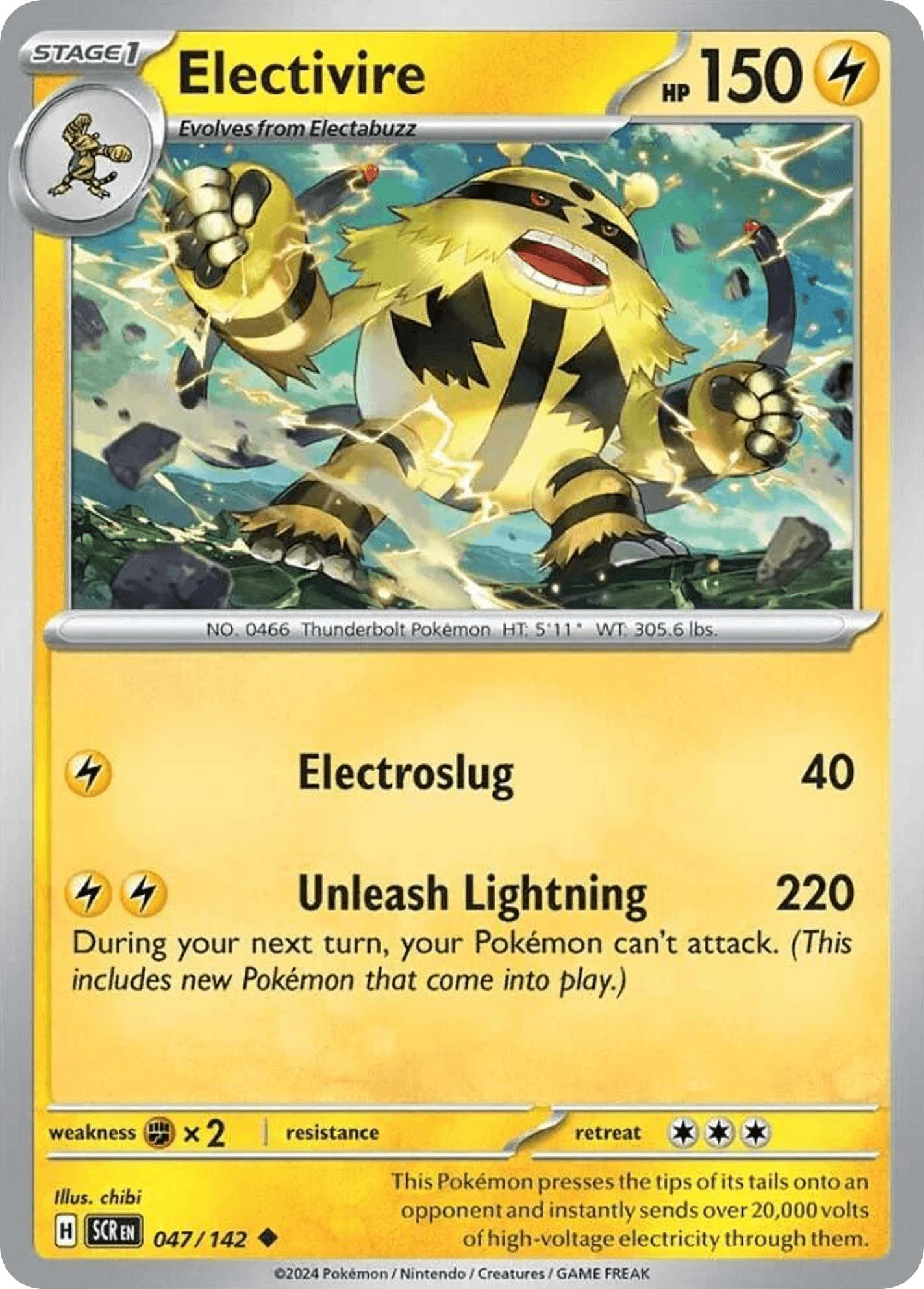 Electivire, 47/142, Standard