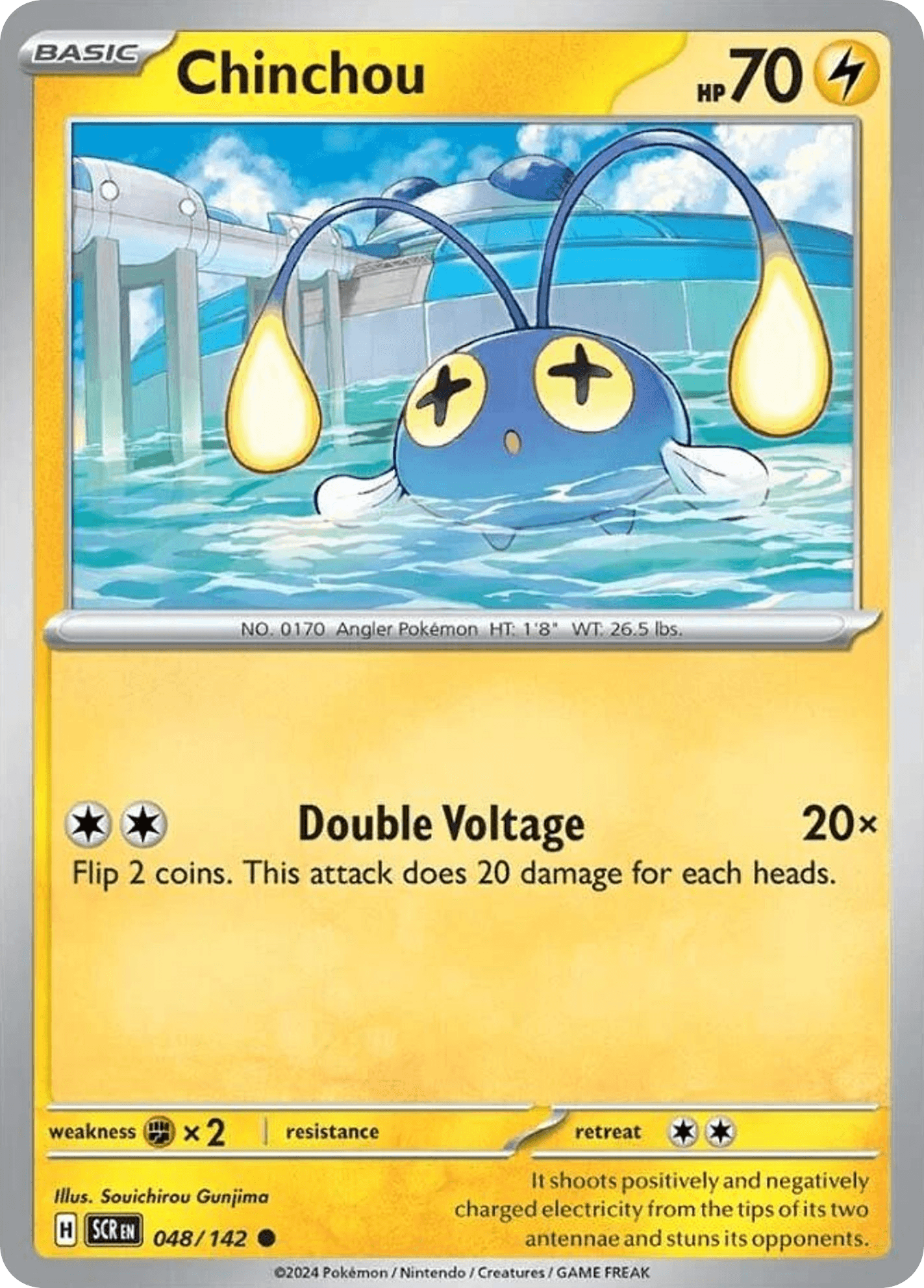 Chinchou, 48/142, Standard