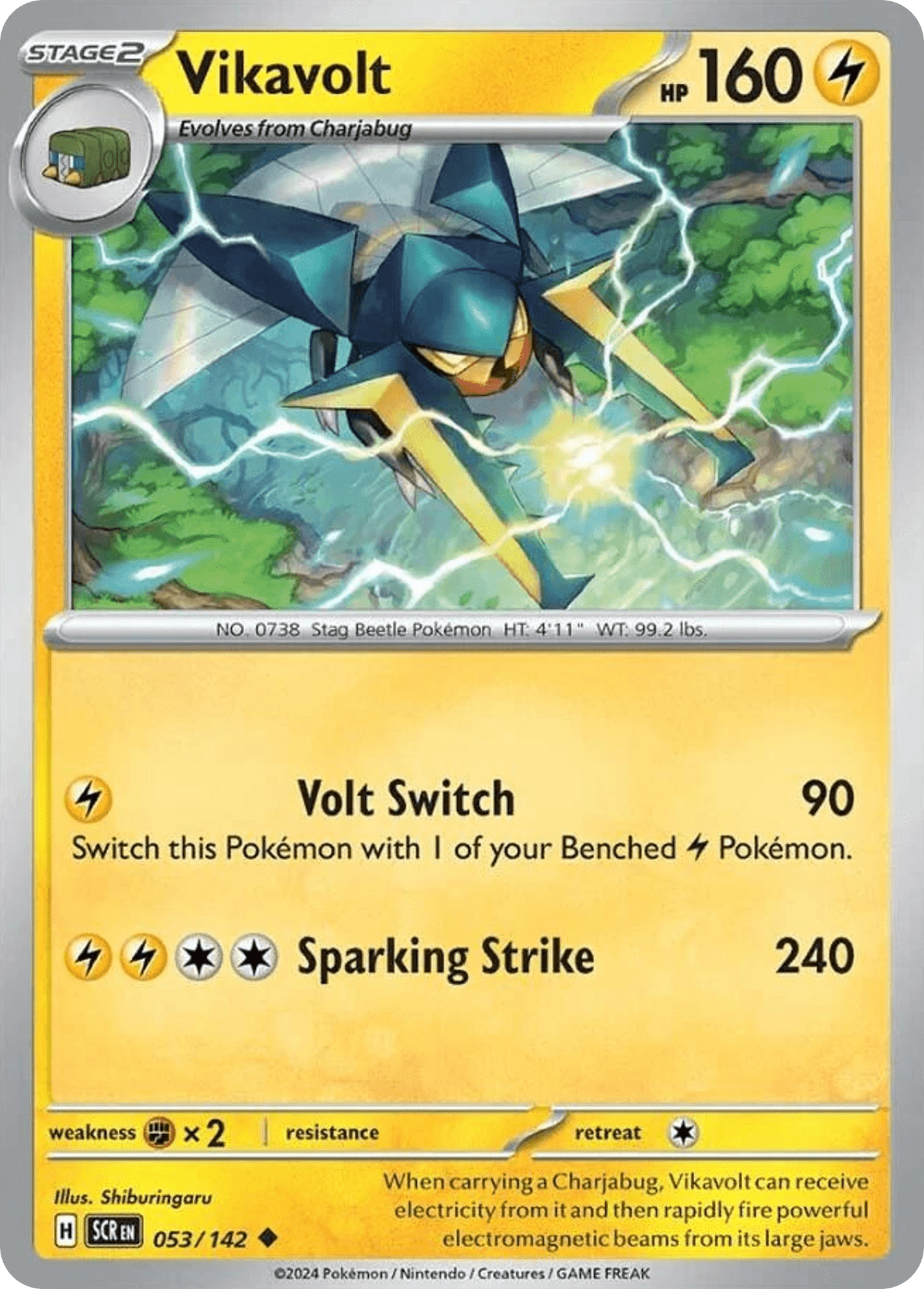 Vikavolt, 53/142, Standard